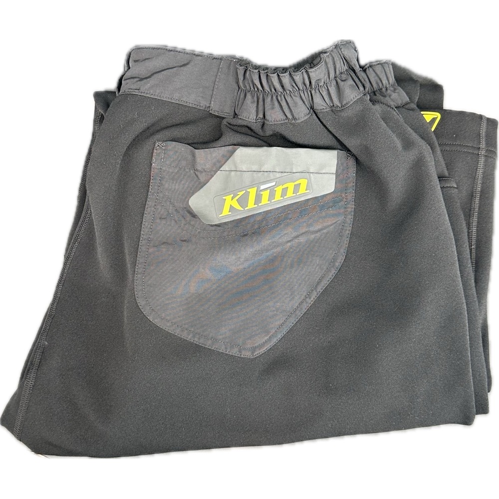 KLIM Inferno Pant Men's 2XL Black Fleece Mid Layer Snowmobile 38x32
